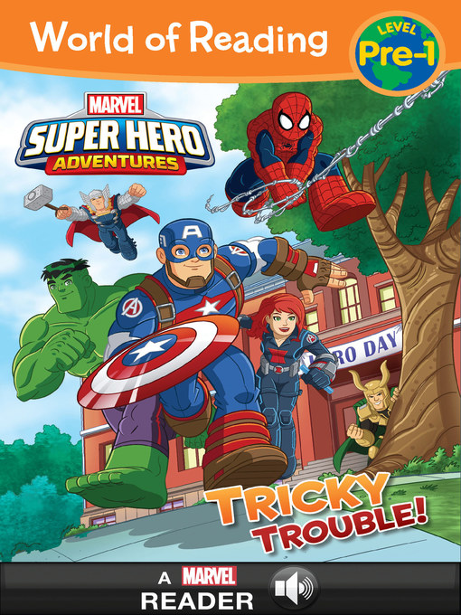 Cover image for Super Hero Adventures: Tricky Trouble!